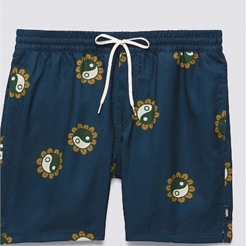Vans‎ Primary Print Yin Yang Elastic 17" Volleyball Shorts